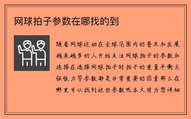 网球拍子参数在哪找的到